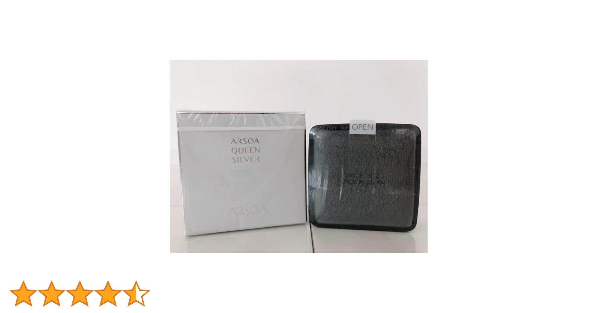 Amazon | アルソア ARSOA クイーンシルバー 135g 洗顔石けん